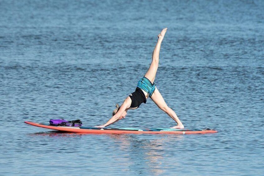 SUP Yoga: Paddleboard Yoga Experience in Nature 3