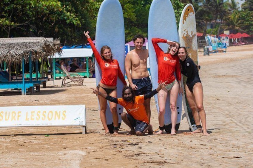 Surfing Lesson at Weligama Beach for Beginners 5