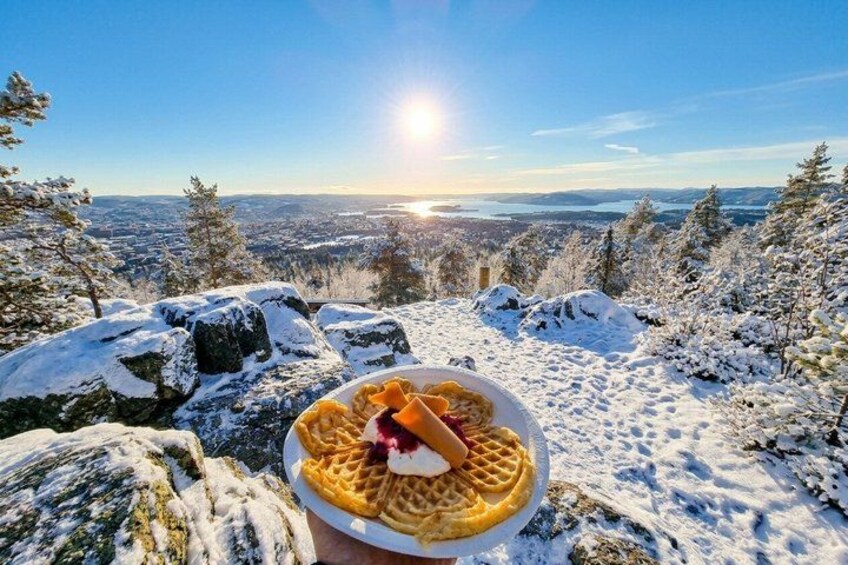 Oslo's Scenic Fjord Hike & Chef's Norwegian Forest Waffle 1