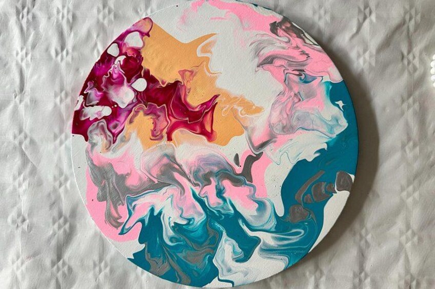 Alicante: Fluid Art-Therapy Workshop & Wine 1