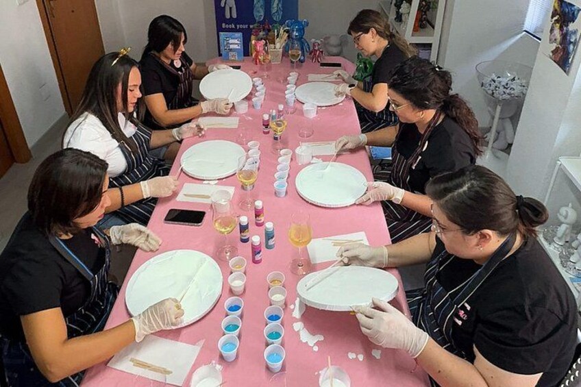 Alicante: Fluid Art-Therapy Workshop & Wine 5