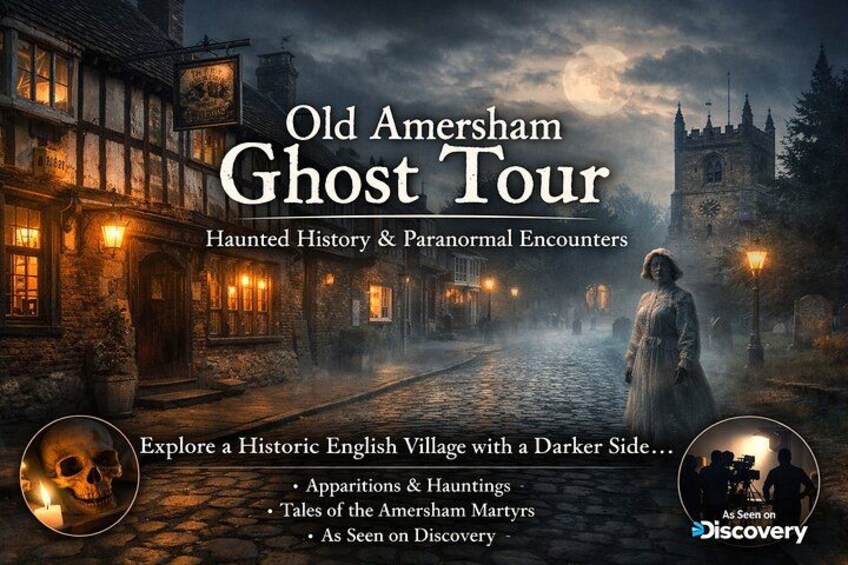 Een historisch Engels dorp met een duistere kant, inclusief verschijningen, spookverhalen en verhalen over de Amersham Martelaren. 1