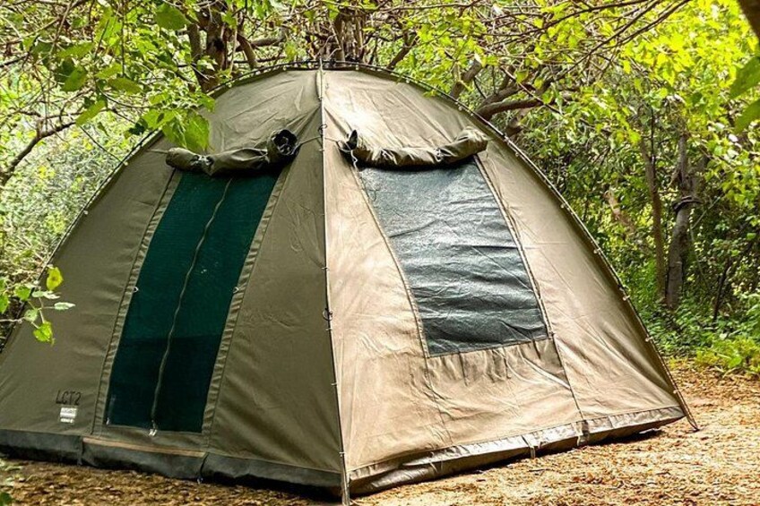 Okavango Delta - Camping tent 2