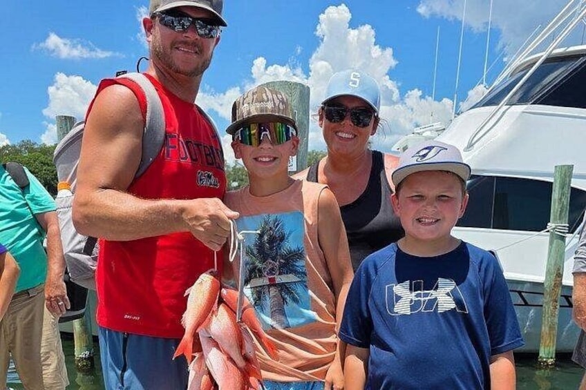 6 Hour Family Friendly Party Boat Fishing in Destin 2