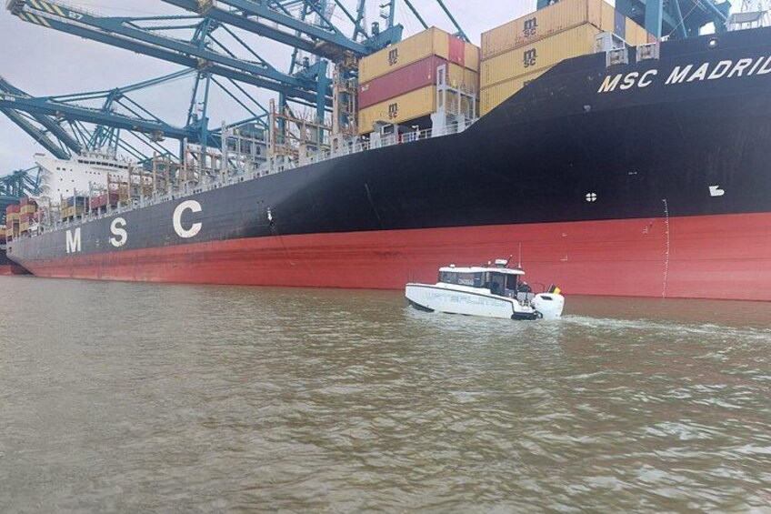 Have a unique perspective on the scale of world logistics 4