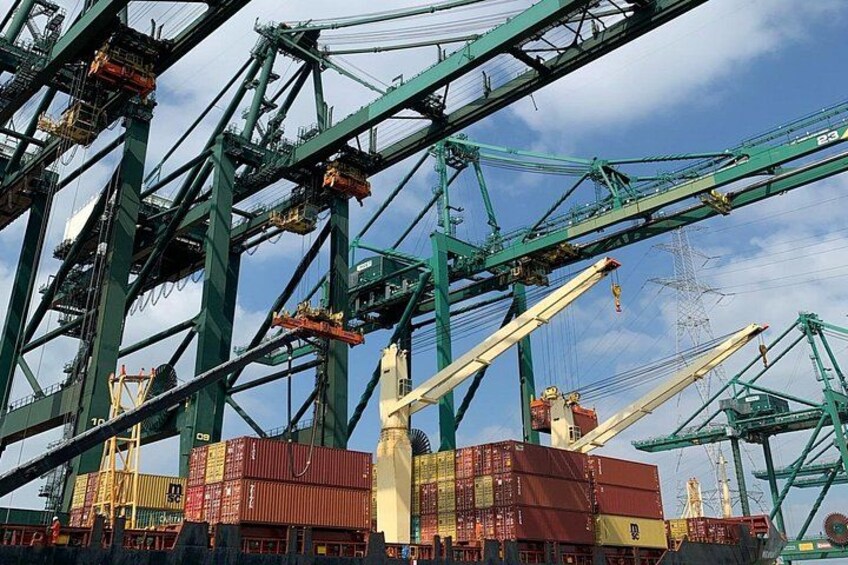 Port of Antwerp Mega Ship Tour in a Luxury Speedboat with Guide 2