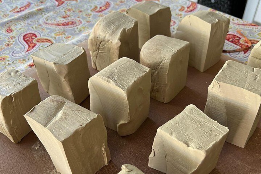 All materials and firing are included. 3