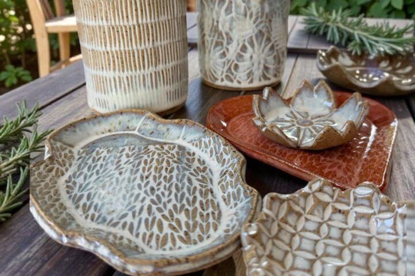 Two-hours handmade ceramic class, make your own souvenir Honolulu 5