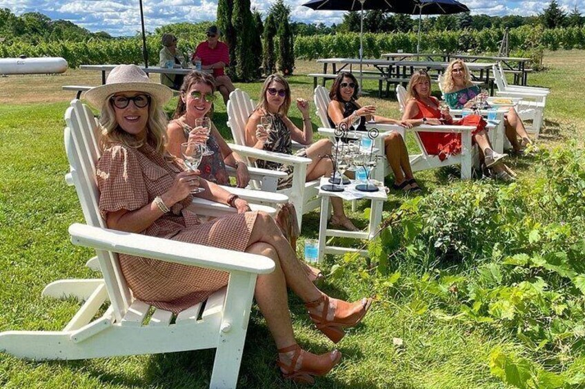 NON-BUS Birthday MOVIE STARS Old Mission Peninsula Wine Tour 4