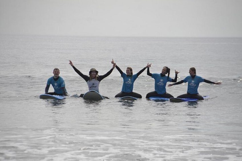 Surf Maspalomas – ready to paddle out, calm conditions for beginners. 3