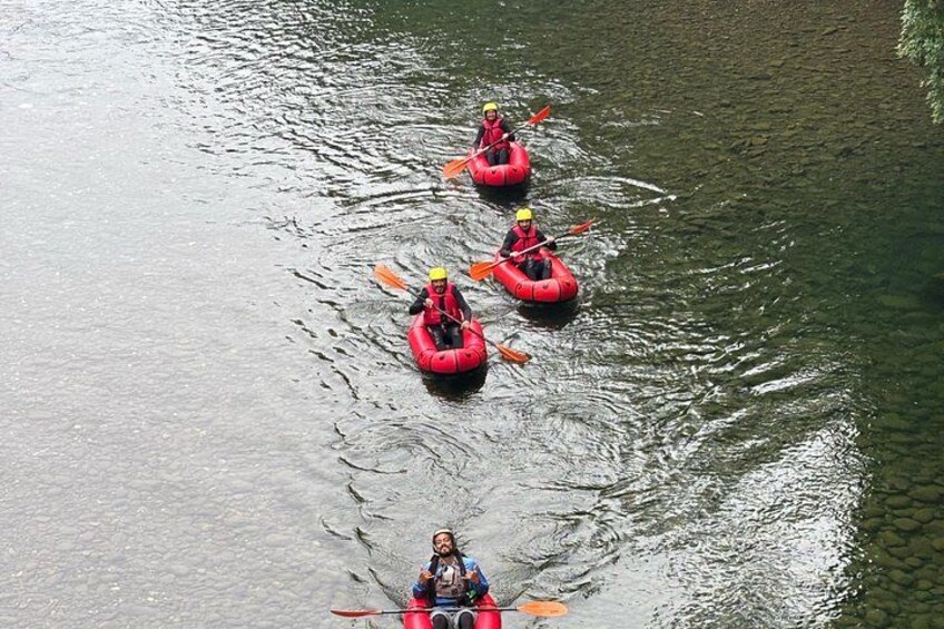 Summer kayaking in the lima stream + free souvenir pictures 2