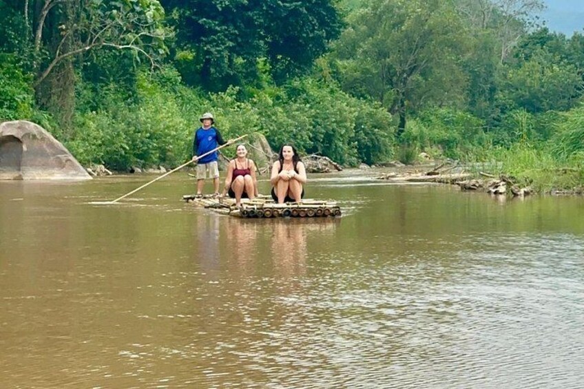 Serenity on the River: Bamboo Rafting Journey 5