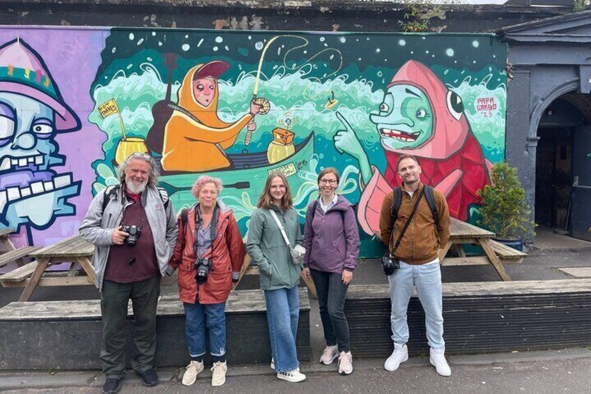 Private Glasgow Street Art Tour Explore the City Murals 4