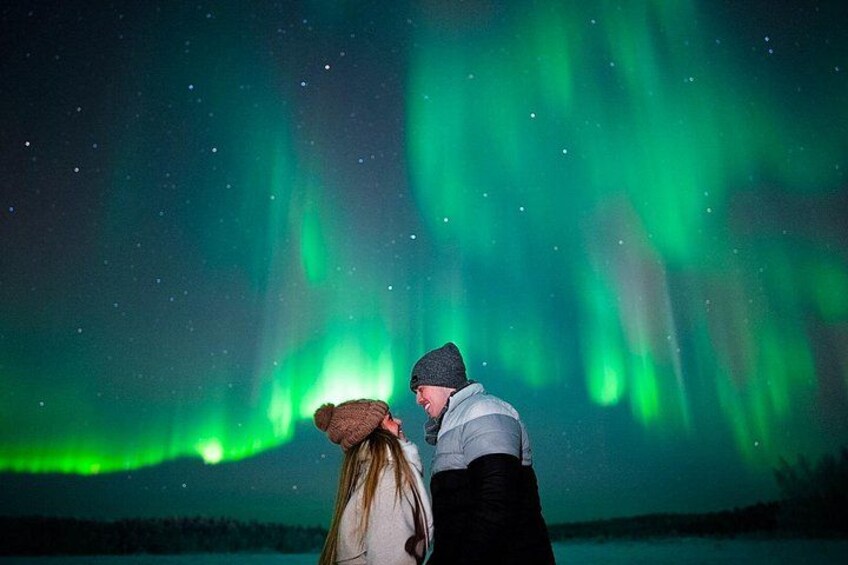 Rovaniemi: Northern Lights Guaranteed Group Tour - Free Photos 3