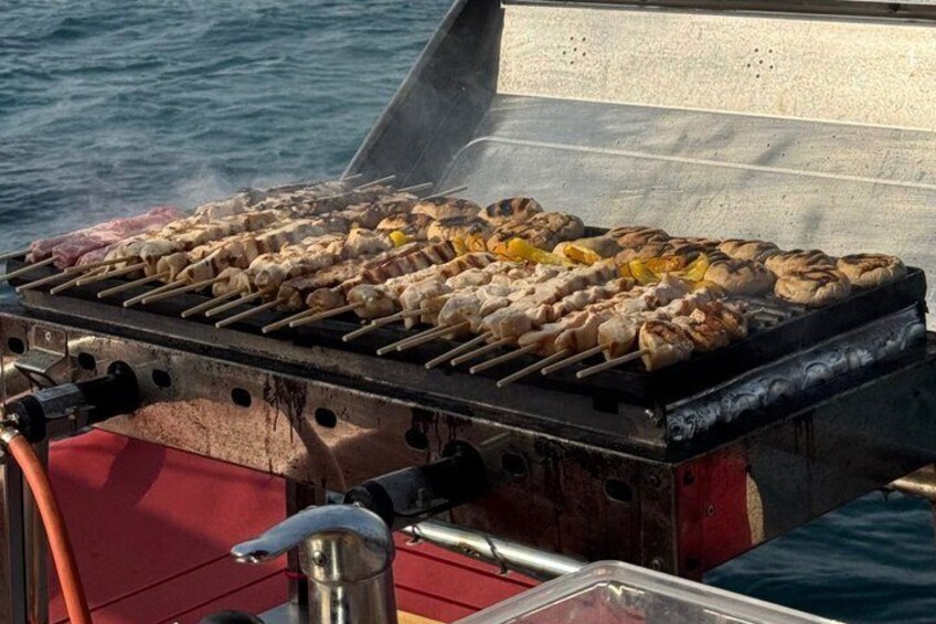 Sunset Cruise Athens Riviera – Half Day Swimming&BBQ onBoard 3