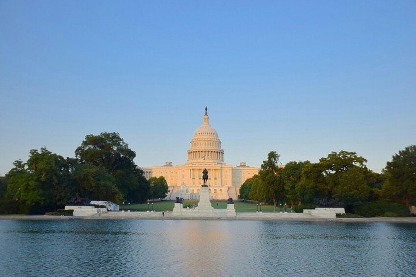 The U.S. Capitol is the seat of American democracy. 2