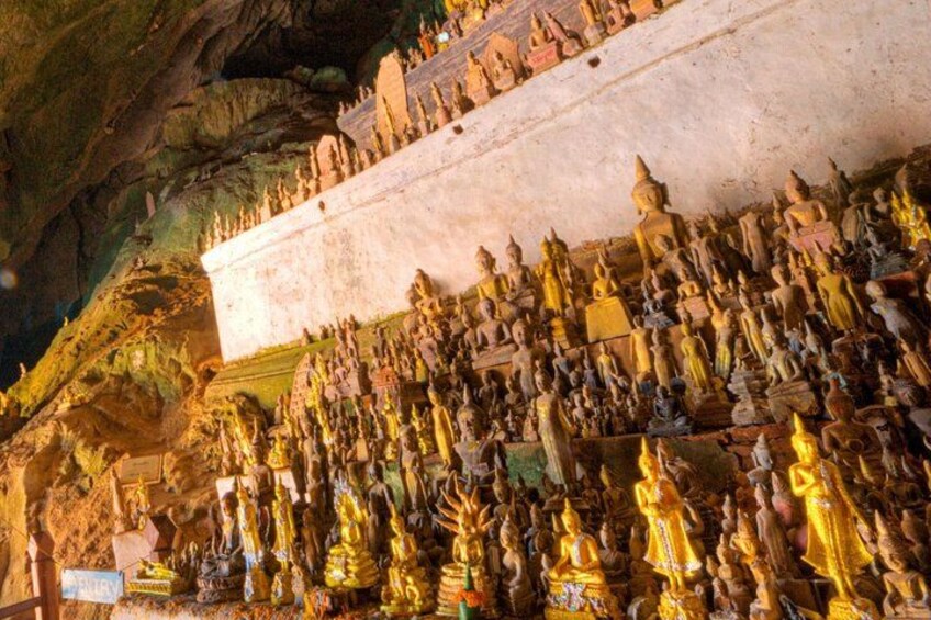 Luang Prabang Private Cultural Tour and Pak Ou Caves River Cruise 2