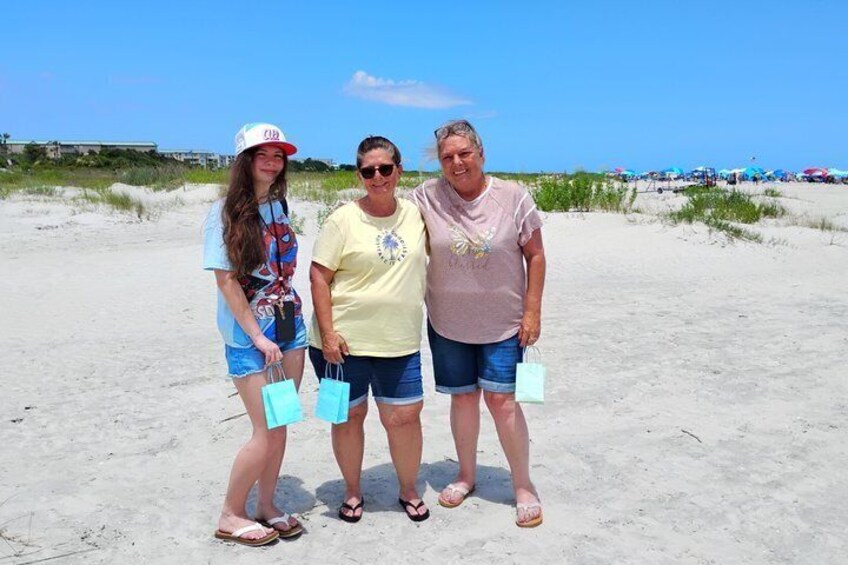Beach Treasure Hunt & Jewelry Workshop! St. Simons Island 2