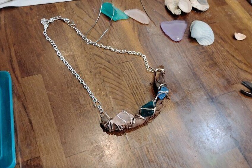 Beach Treasure Hunt & Jewelry Workshop! St. Simons Island 5