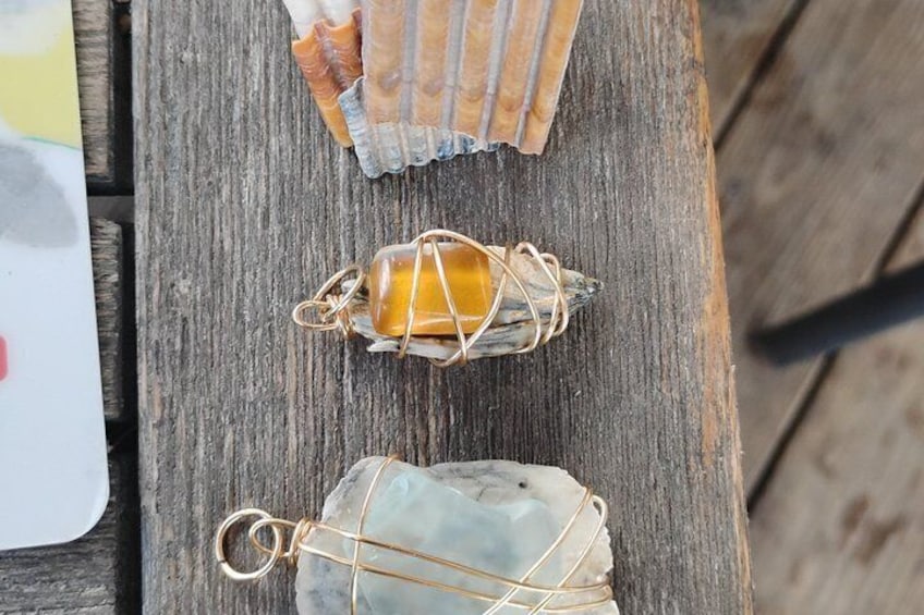 Beach Treasure Hunt & Jewelry Workshop! St. Simons Island 2