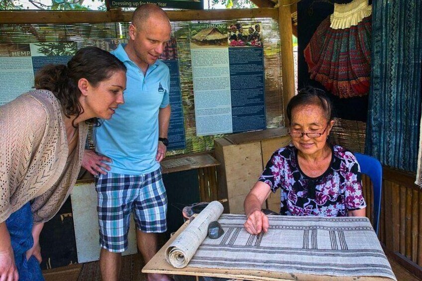 Luang Prabang Kuang Si Waterfall and Local l Craft Private Tour 5