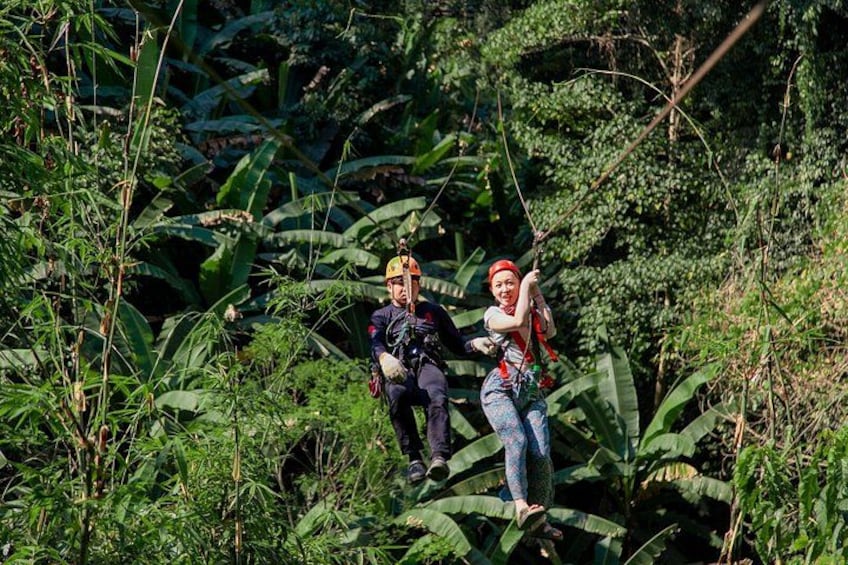 Chiang Mai Sky Hawk Zipline Adventure in the Jungle Canopy 2