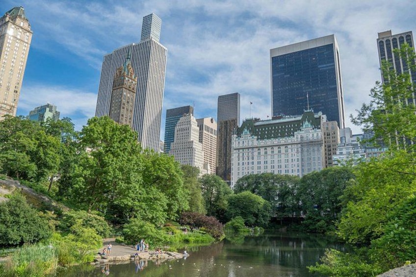 Central Park is full of striking locations, with water, light, the city, and sky all showing their best, especially at sunrise or sunset. 2