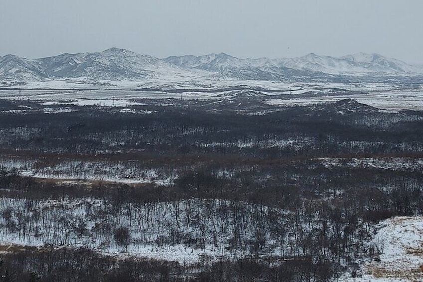 DMZ covered with snow 2