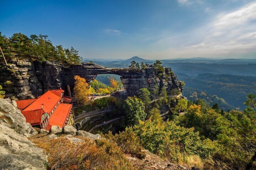 Take in the stunning sight of Europe's largest sandstone arch. 1