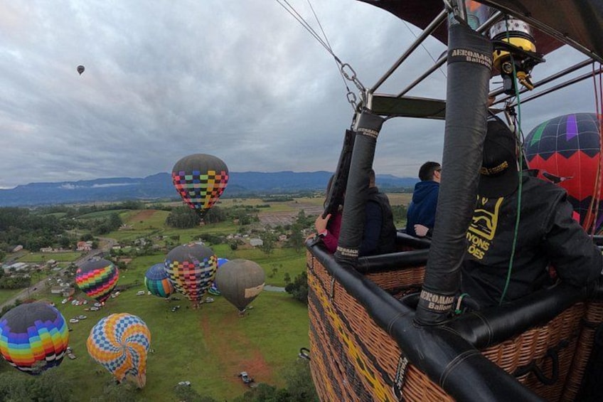 The take-off with the highest number of baloes 3