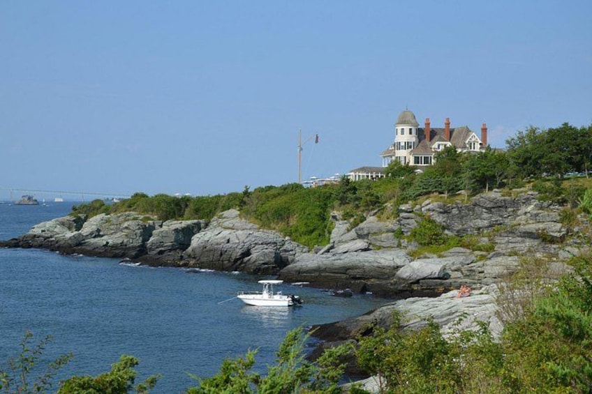 Newport's Cliff Walk will show you the mansions of the Gilded Age, built to take in incredible views of the ocean. 1