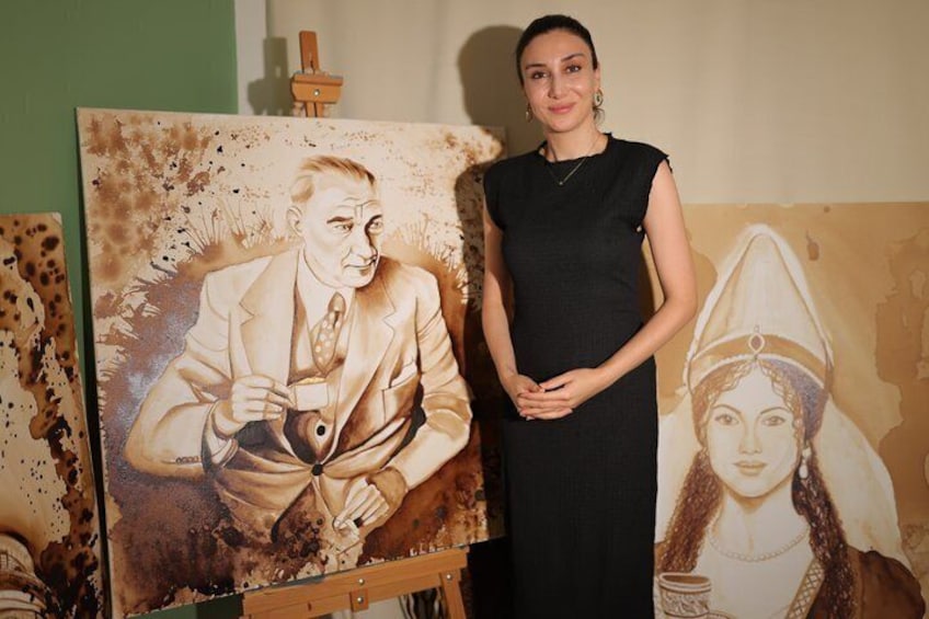 Turkish Coffee Painting Workshop with Local Art Teacher 4