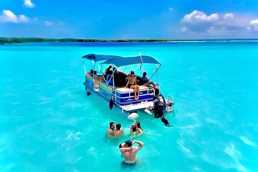 Bacalar 7 Colors Lagoon Boat Adventure From Costa Maya 2