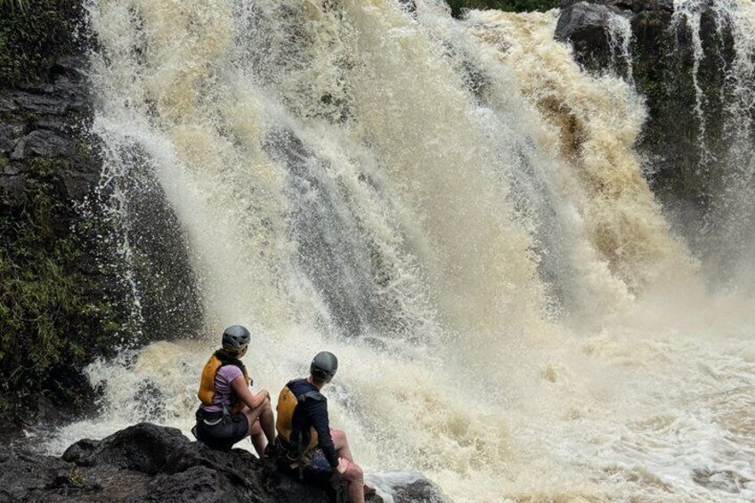 Umauma Triple Tier Waterfall Rappel and River Tour 2