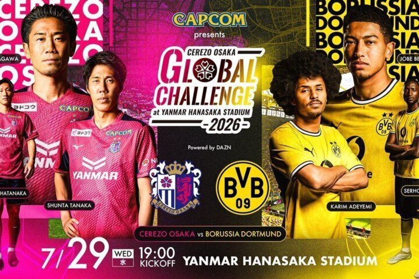 Borussia Dortmund Soccer Match in Osaka 1