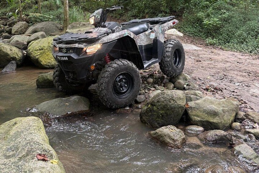 ATV Rainforest Adventure in St. Lucia 4