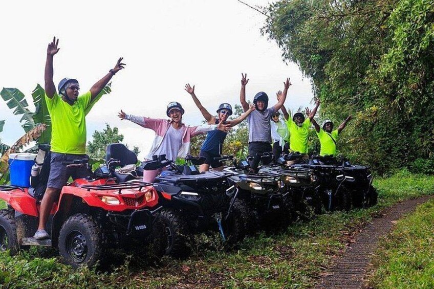 ATV Rainforest Adventure in St. Lucia 1