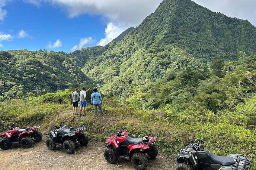 ATV Rainforest Adventure in St. Lucia 4
