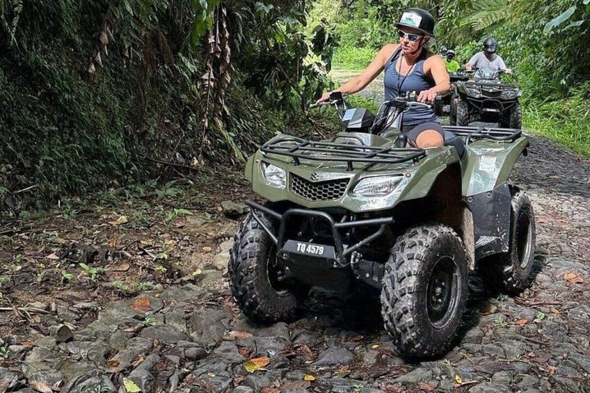 ATV Rainforest Adventure in St. Lucia 3
