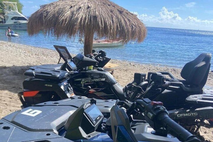 ATV Rainforest Adventure in St. Lucia 3
