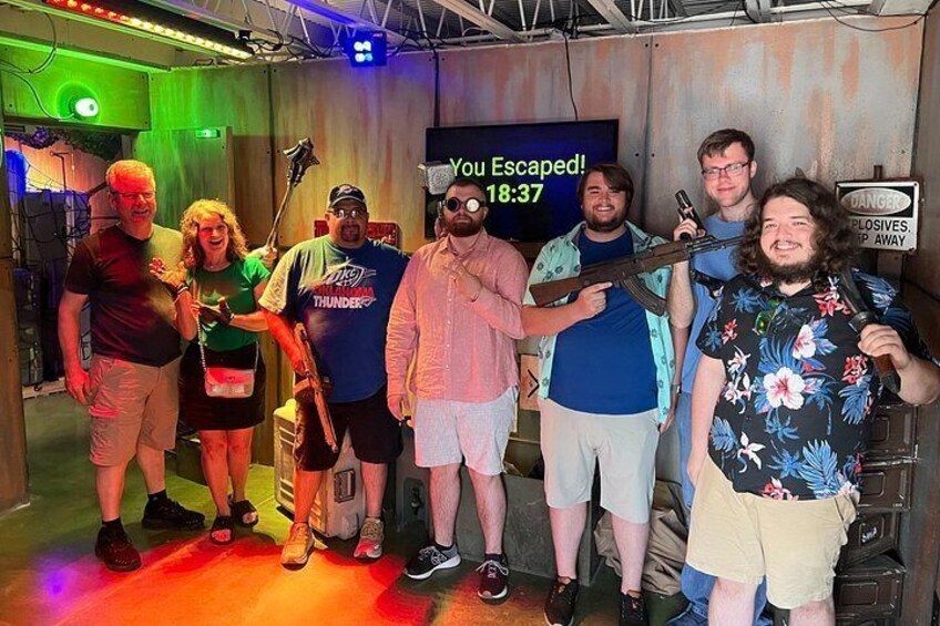 Branson Bigfoot Escape Rooms Black Ops: Emma's Redemption 3