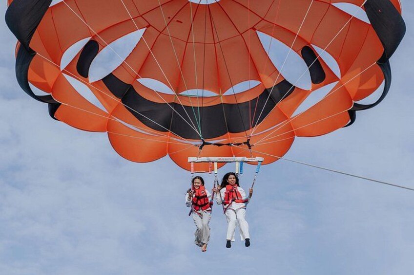 Parasailing in Barcelona 3
