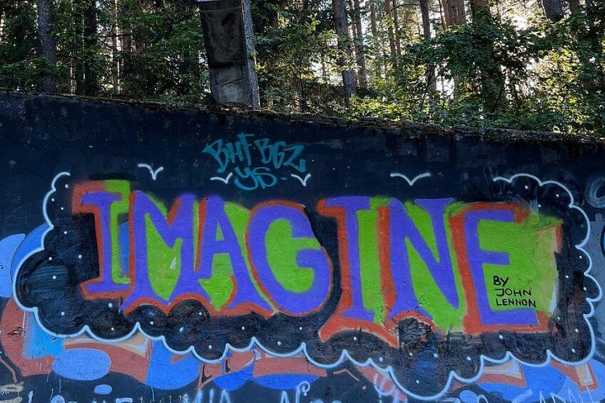 Sarajevo Graffiti Workshop Experience -Trebević Olympic Bobsleigh 5