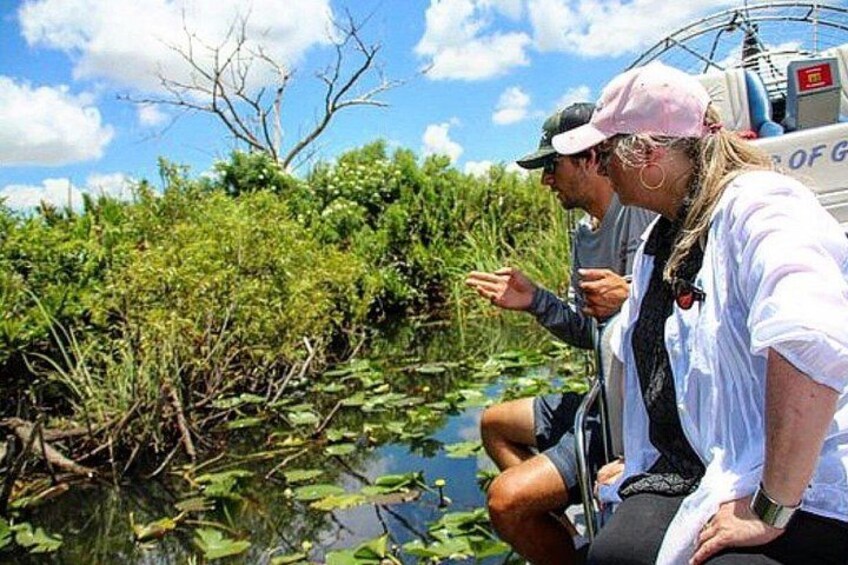 River of Grass Captains are a wealth of knowledge. There is always so much to learn! 4