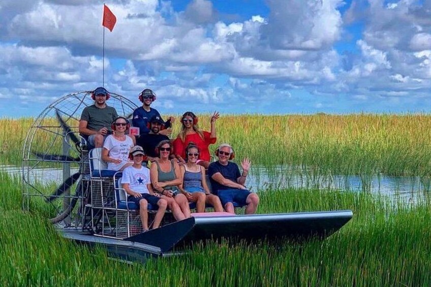 We don't have mountains in south Florida. We have sawgrass ... and clouds! 3