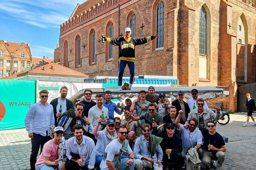 Gdansk No Limit Beer City Tour Sightseeing by Buggy Golf Cart 2