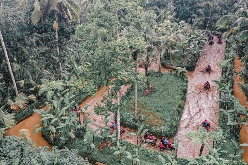 Bali ATV Quad Bike Adventure with Gorilla Cave Pass By Waterfall 2