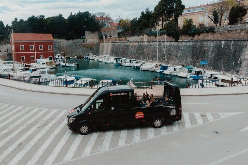 Zadar: Panoramic Cabrio Bus Sightseeing Tour 5