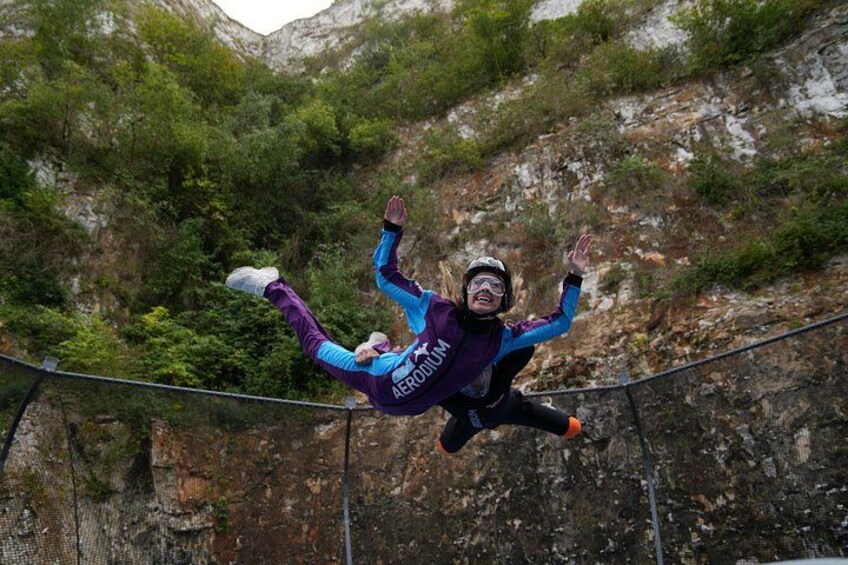 Outdoor Wind Tunnel Skydiving Experience in Kent 3