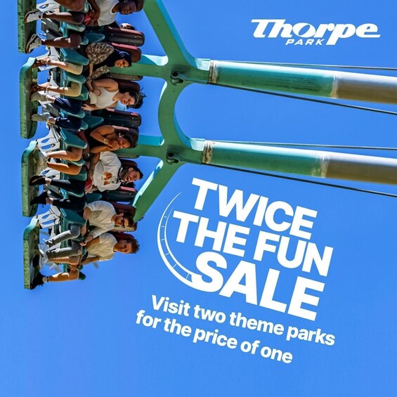 THORPE PARK Resort: Entrance Ticket 2